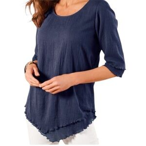 Soft Surroundings Siesta Key Tunic Top